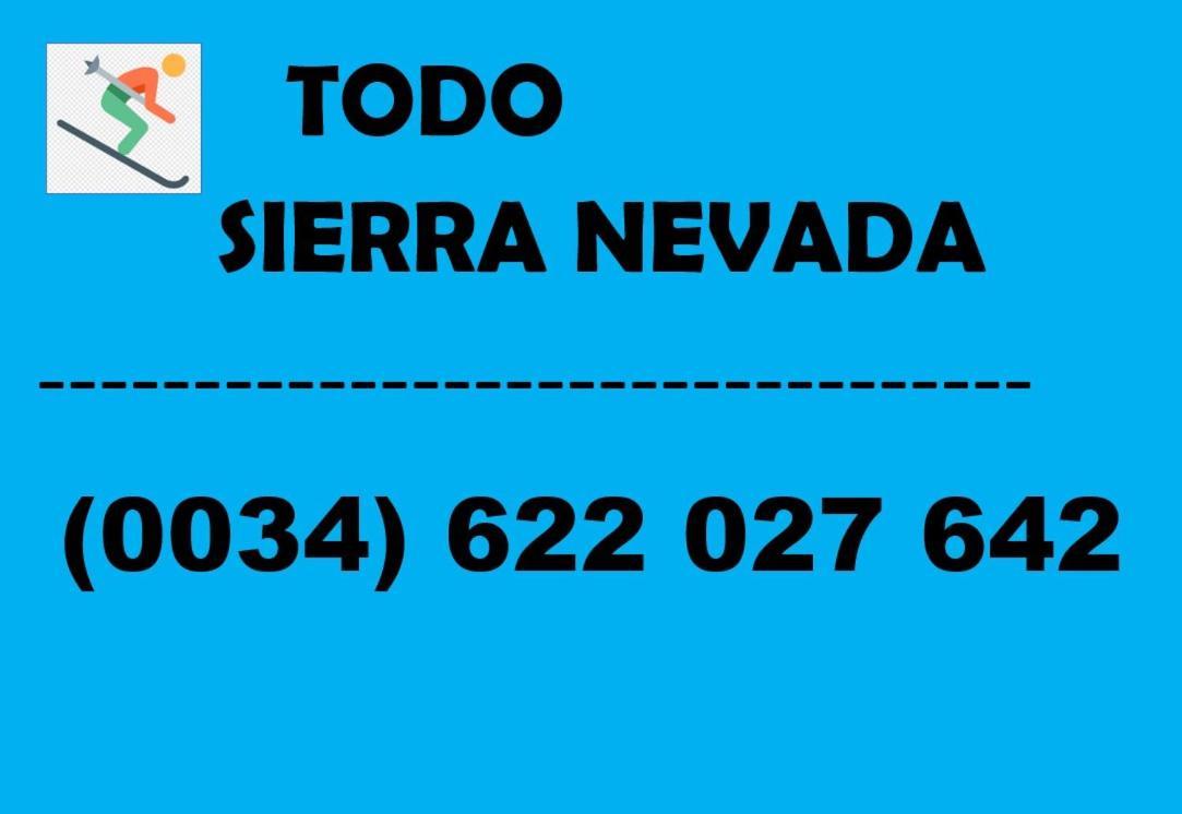 Todosierranevada Zona Baja - Edificio Alhambra - Junto A Los Telecabinas Sierra Nevada Exterior foto